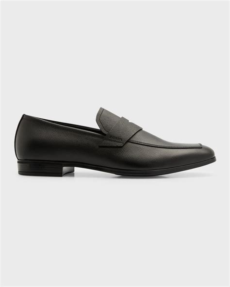 mocassino prada drivers|Prada Men's Saffiano Leather Penny Drivers .